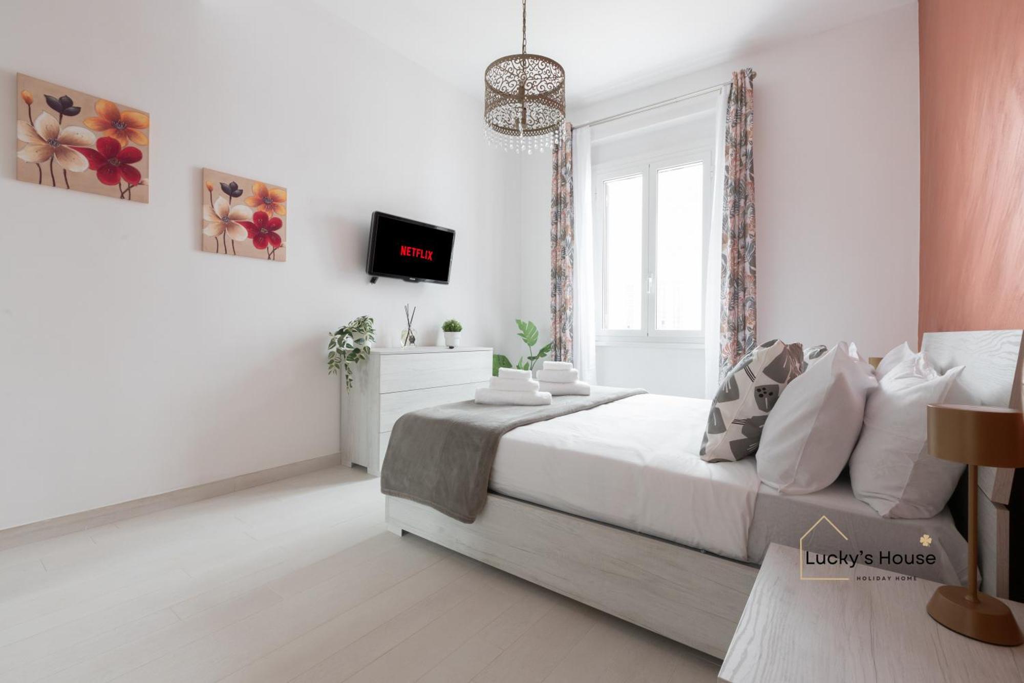 Appartamento Lucky's House - 400mt To Metro A, 3 Bedrooms, 6-8 Pax, A-c,